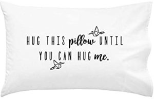 Pillow with words Hug Me